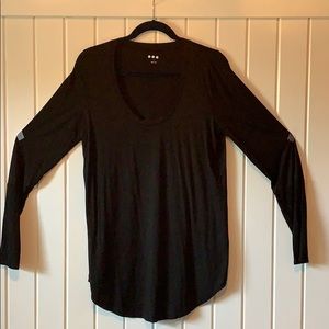 Black long Tee